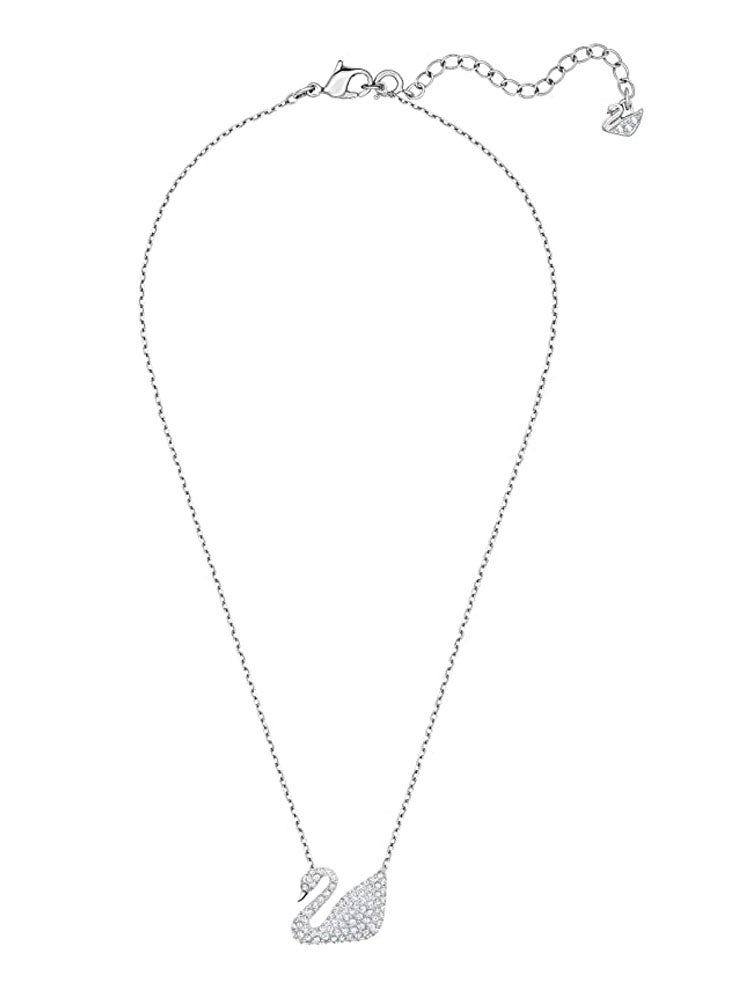 General - Swan Rhodium Plated Necklace - Image 1