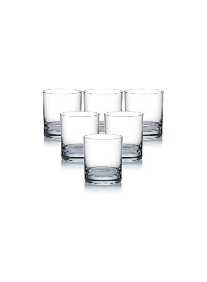 S-TOP San Marino Rock, Set Of 6, Clear, 290 Ml, B00411, Mocktail Glass, Beverage Glass, Water Glass, Juice Glass - Image 2