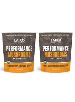 Laird Superfood Organic Performance Mushroom Blend With Chaga Cordyceps Lion  - Image 2