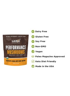 Laird Superfood Organic Performance Mushroom Blend With Chaga Cordyceps Lion  - Image 4