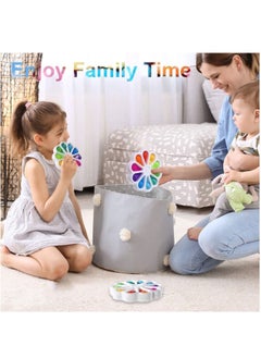 DUSALA Flower Push Pop Bubble Fidget Simple Dimple Educational Toy  - Image 3