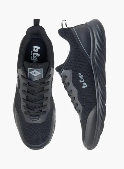Lee Cooper Men's Logo Detail Lace-Up Sneakers