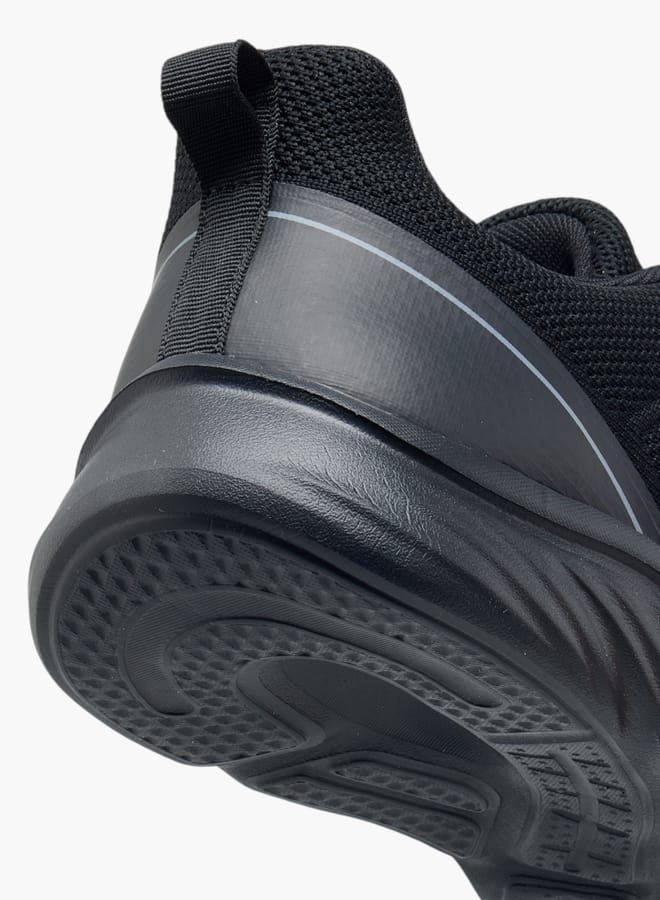 Men's Logo Detail Lace-Up Sneakers
