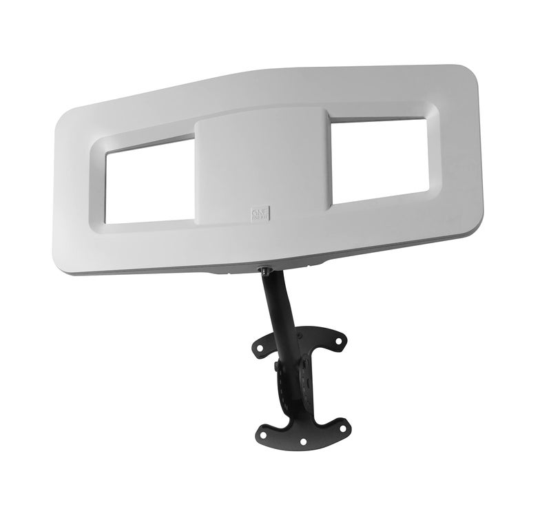 One For All Amplified Attic/Outdoor HDTV Antenna for 1080P 4K Free TV Channels, 85 Miles Long Reception Range, Fixing Materials Included, White Model 17421 - Image 4