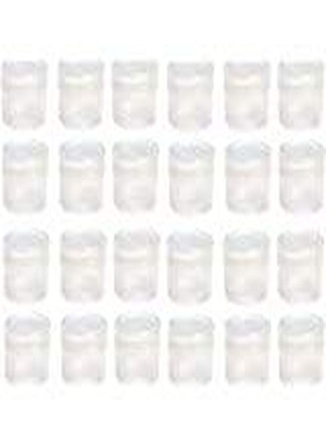 Right Small Tiny 5ml/gm Plastic Storage Container for Holi Colour Storage, (Pack of 12, Transparent) - Image 1