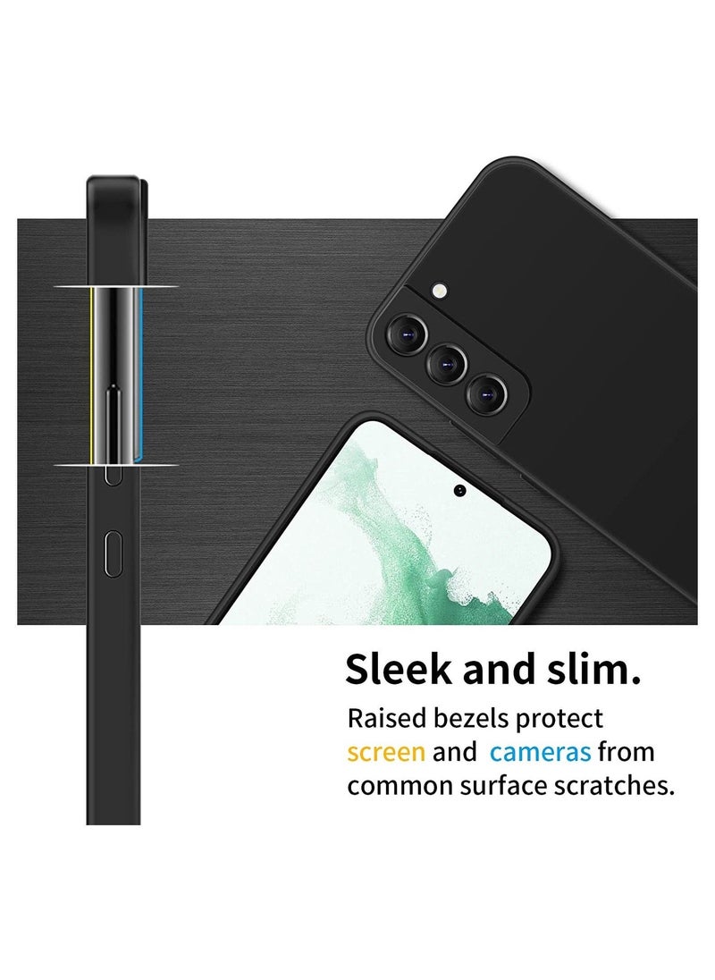 Ultra Slim Soft Silicone Gel TPU Cover, Anti-Scratch Anti-Fingerprint Anti-Drop Protective Case Compatible with S22 Plus 6.6 Inch - Image 3