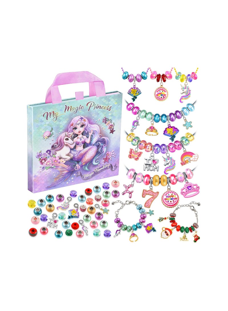 Charm Bracelet Making Kit Teen Girl Gifts Jewelry Making Kit