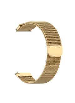 Replacement Strap For Huami Amazfit GTS 22mm Milanese Magnetic Metal Watch Band Gold