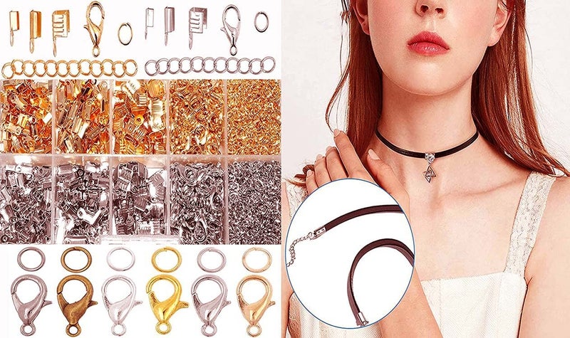 DIY Crafts DIY Crafts 34Inside Width Pack Of 45 Pcs Gold Keychain Hooks with D Rings Include Lanyard Clips and D Rings for KeychainPurse Hardware Lanyard and Sewing Projects - Image 5