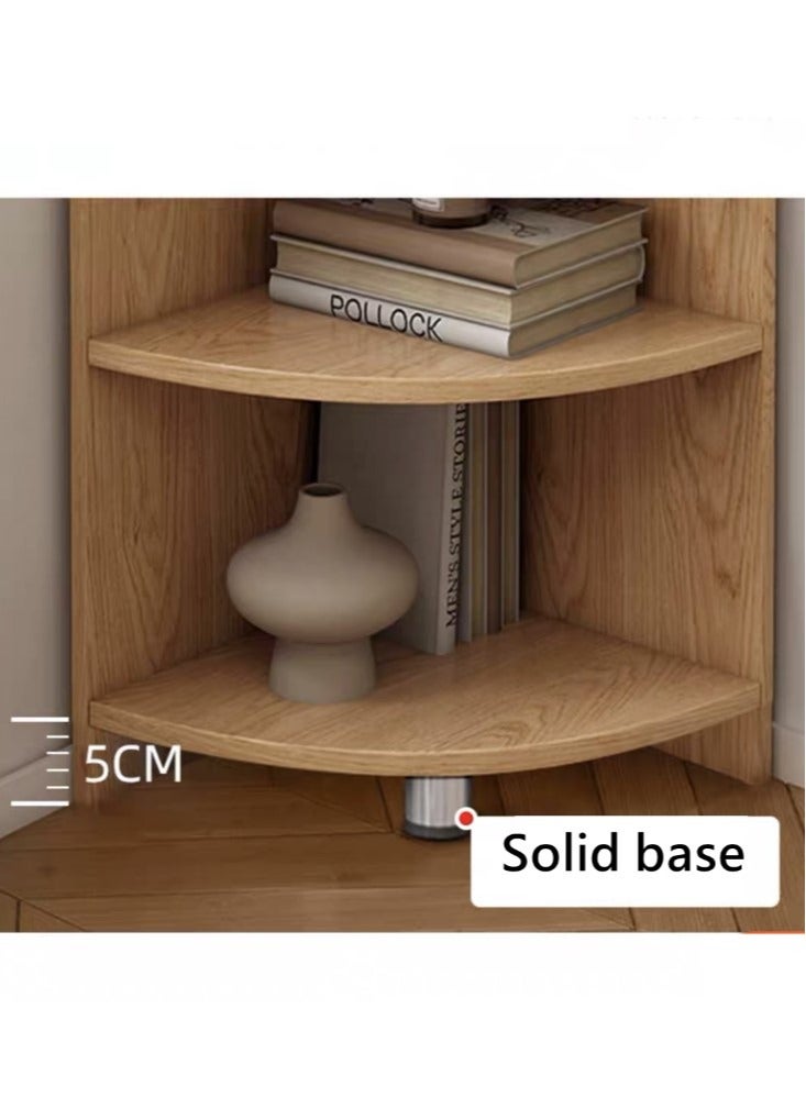 Kutis 5-Tier Storage Rack Display Stand Storage Shelves Living Room Storage Shelf Bedroom Shelving MDF 40x40x170 cm - Image 3