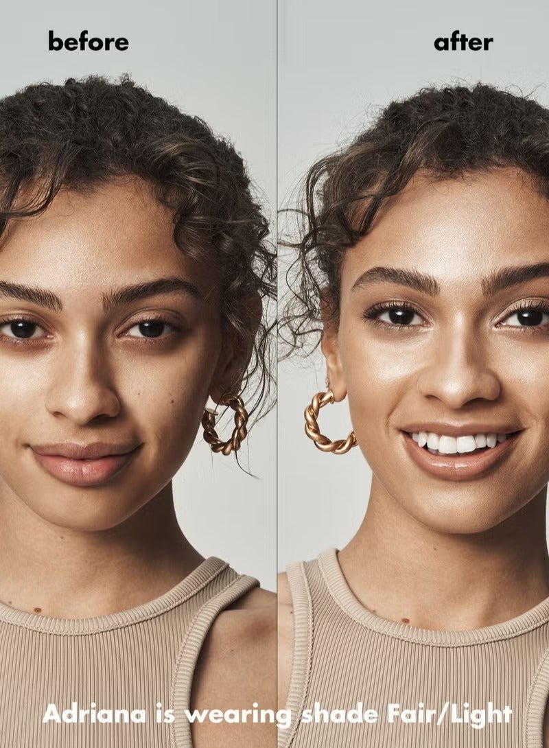 elf Halo Glow Liquid Filter Illuminating Liquid Glow Booster For A Radiant Complexion Infused With Hyaluronic Acid Tan - Deep - Image 2