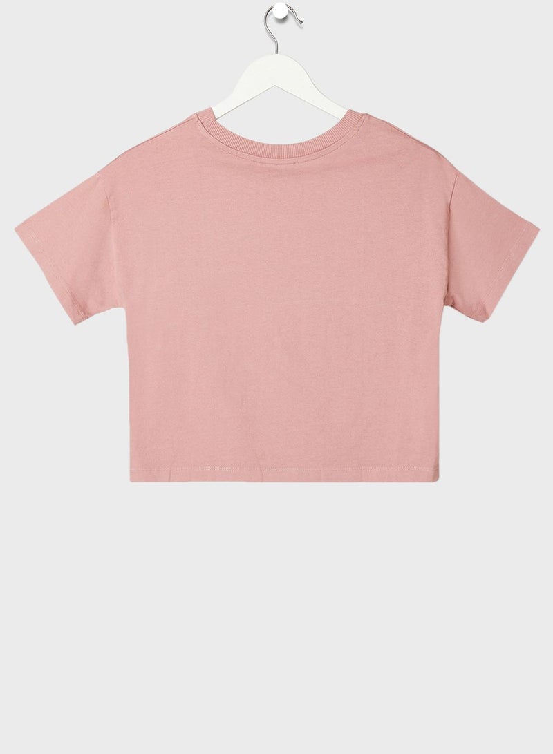 MANGO Youth Teen Cropped T-Shirt - Image 2