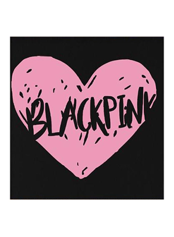 RYN Blackpink MDF Wall Art Pink/Black - Image 2
