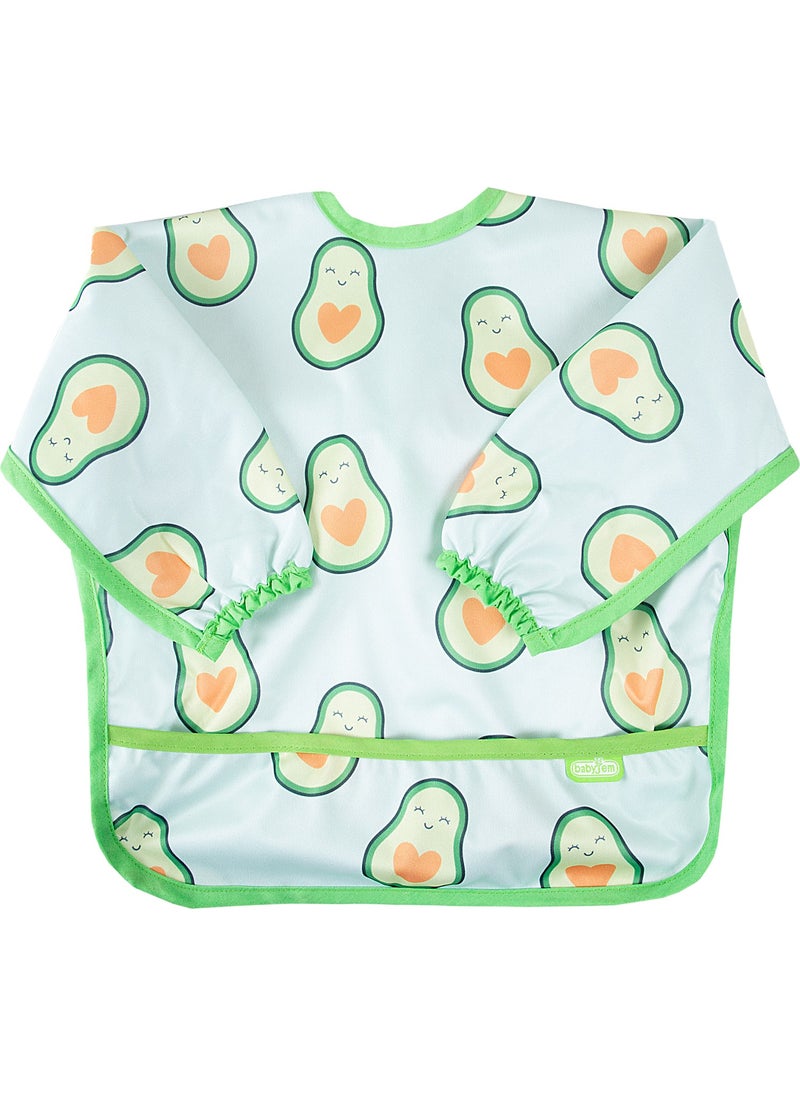 Baby Jem Babyjem Printed Sleeved Baby Bib 784  - Image 1