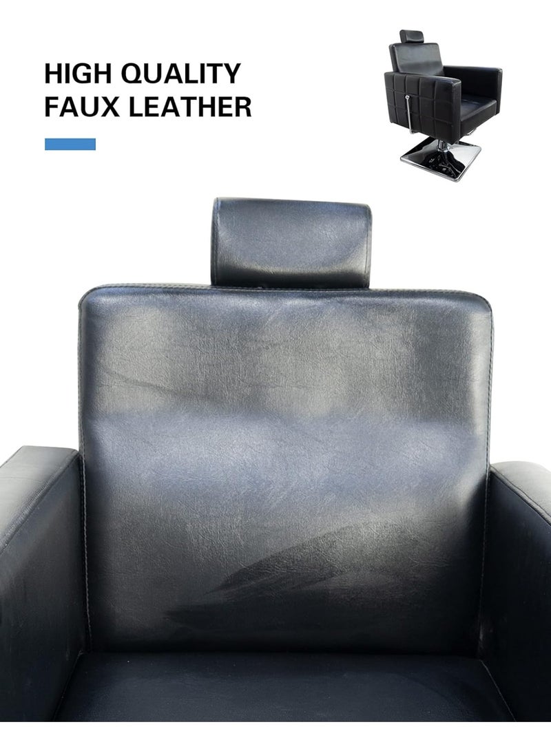 Meishida Professional Barber Chair, Hydraulic Hair Cutting Chair, Swivel Chairs for Salon, Spa, and Barbershop  - Image 3