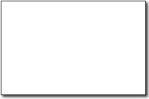 Blank White 5 12 x 8 12 Cardstock Heavy 80lb Cover Half Letter Size 55 x 85 100 Pack