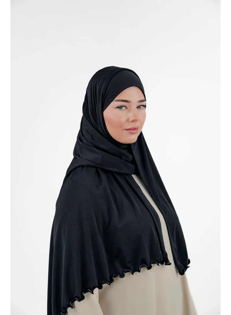 Ophelia  Premium Jersey Line Hijab for Women (6 Pieces per Pack) – Assorted Colors – Soft, Stretchy, Breathable, Non-Slip Everyday Headscarf Set for Women | Best Price UAE