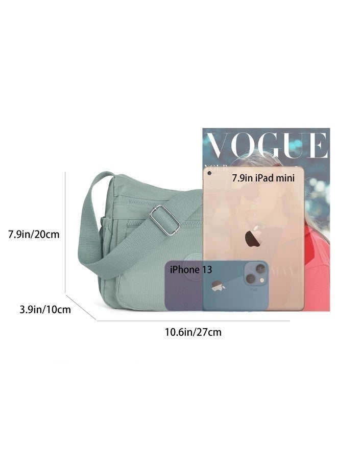 Crossbody Bags for Women Waterproof Tote Bag Casual Nylon Purse Handbag Lightweight Messenger Bag - Image 3