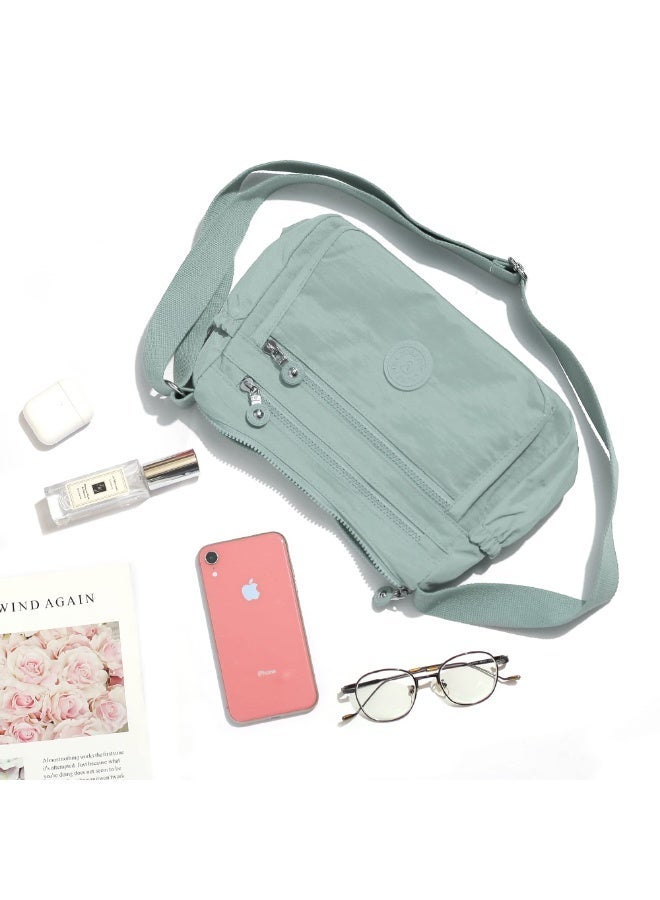 Crossbody Bags for Women Waterproof Tote Bag Casual Nylon Purse Handbag Lightweight Messenger Bag - Image 4