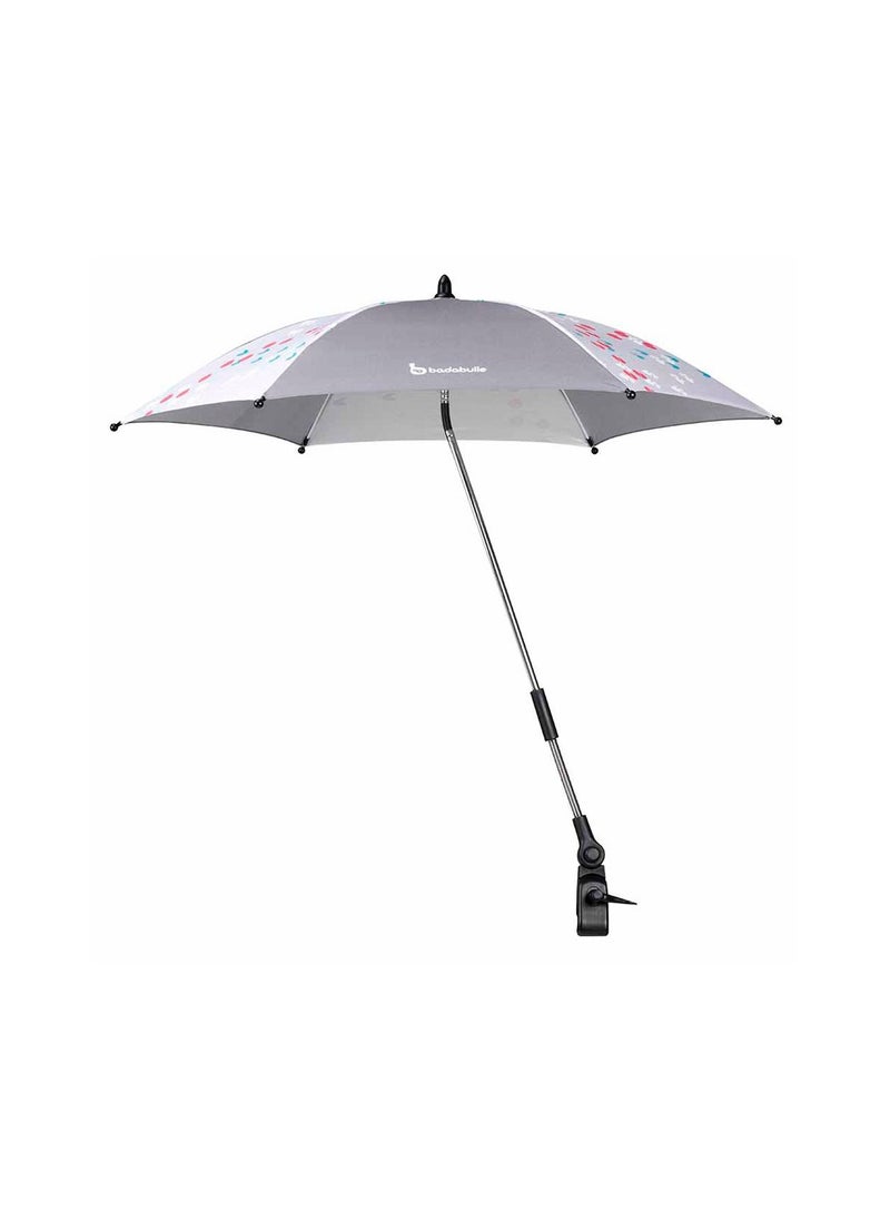 babymoov - Universal Fit Anti-UV Stroller Umbrella - Grey - Image 1