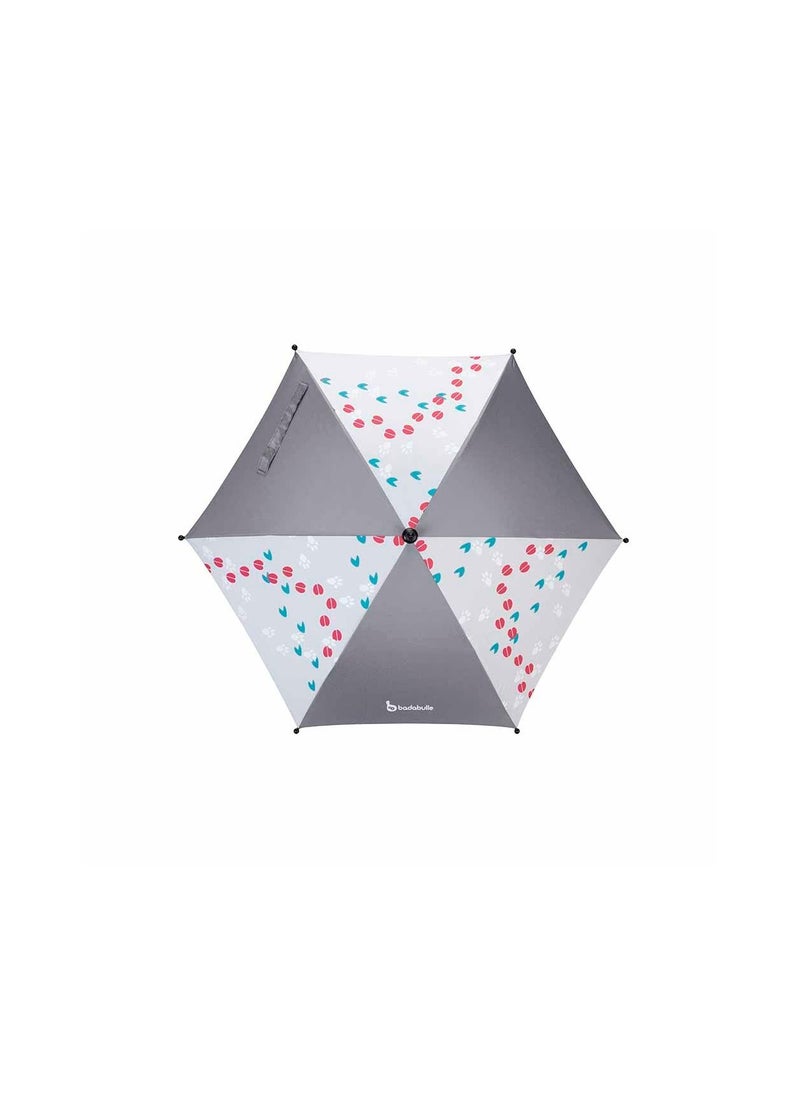 babymoov - Universal Fit Anti-UV Stroller Umbrella - Grey - Image 1