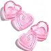 Xosjska 2PCS HeartShaped Dappen Dish for Nails Pink Glass Crystal Monomer Dishs with Lid Nail Dish Monomer Cup for Acrylic Nail Brush Acrylic Nails Tools Professional Salon Use and Home Use - Image 2