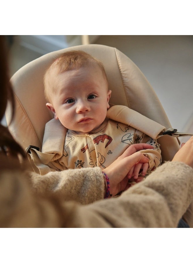 Dirkje boys' baby set long-sleeved trousers pebble dark blue - Image 3