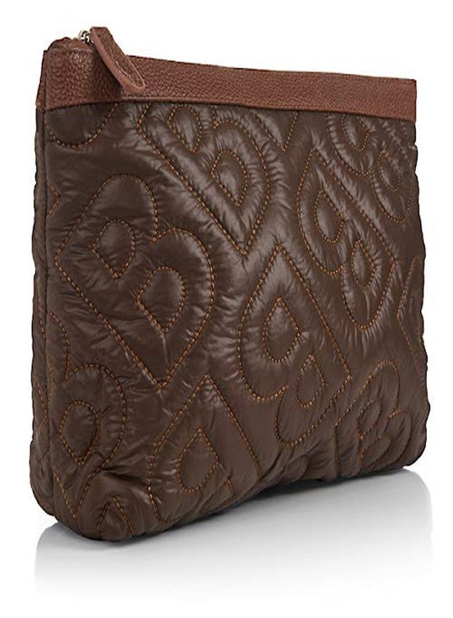bolden Quilted Beauty Bag - Large Capacity, Water Resistant, and Durable Cosmetic Bag for Travel and Everyday Use - Image 2