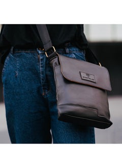 STORYTELLER STORYTELLER Build Genuine Vegan Leather Crossbody Sling Bag |Casual Daypack for Business and Casual Wear Shoulder Bag  - Image 1
