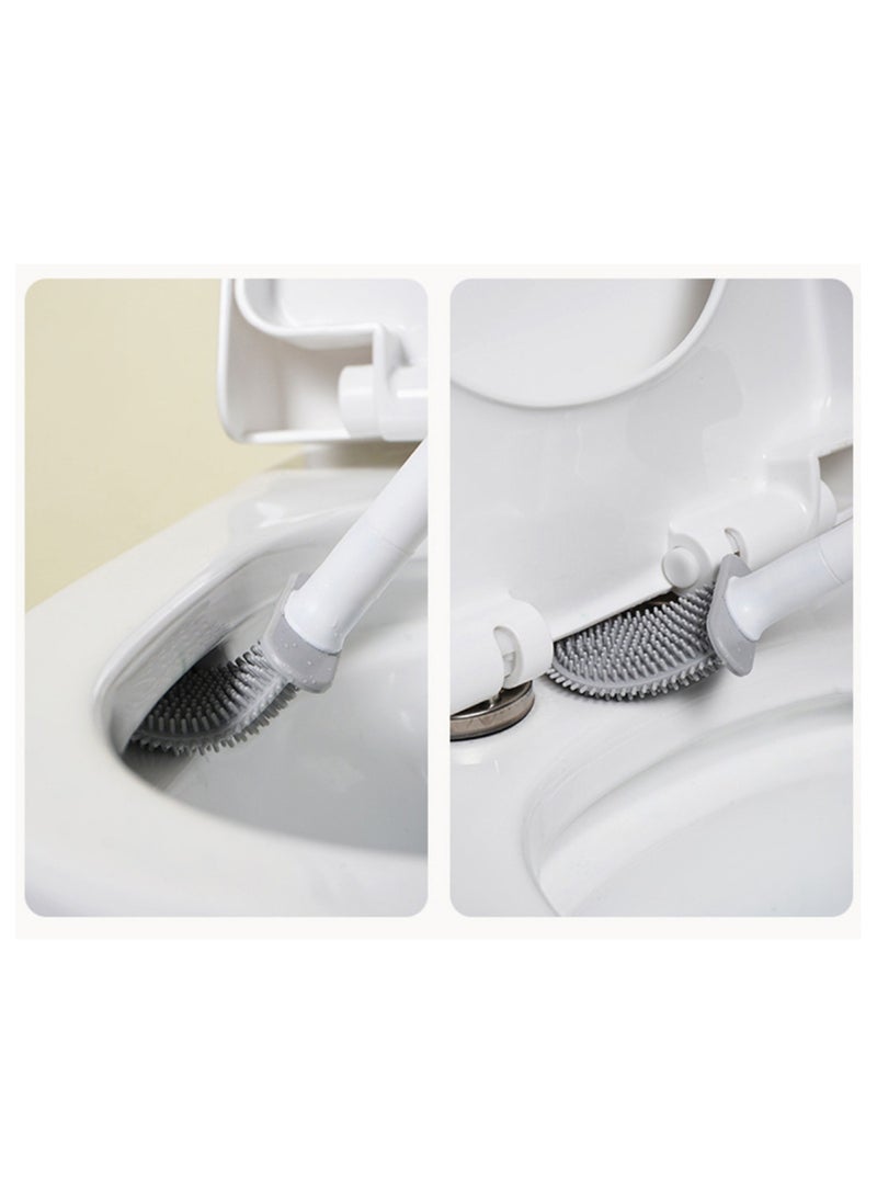 dreamons link Dreamons Link Revolutionize Your Cleaning Routine with Silicone Bristle Toilet Brush & Holder  - Image 3