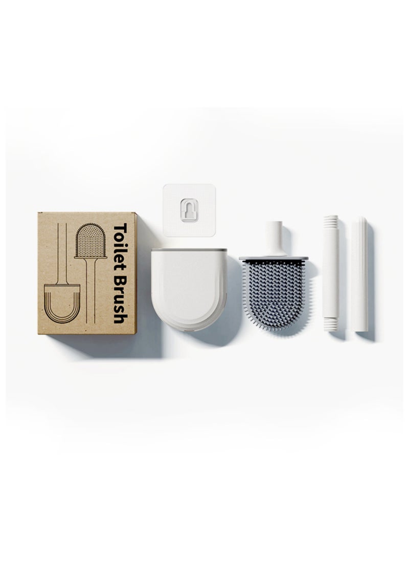 dreamons link Dreamons Link Revolutionize Your Cleaning Routine with Silicone Bristle Toilet Brush & Holder  - Image 2