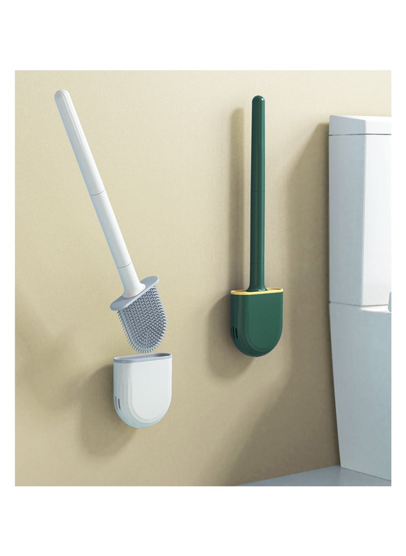dreamons link Dreamons Link Revolutionize Your Cleaning Routine with Silicone Bristle Toilet Brush & Holder  - Image 5