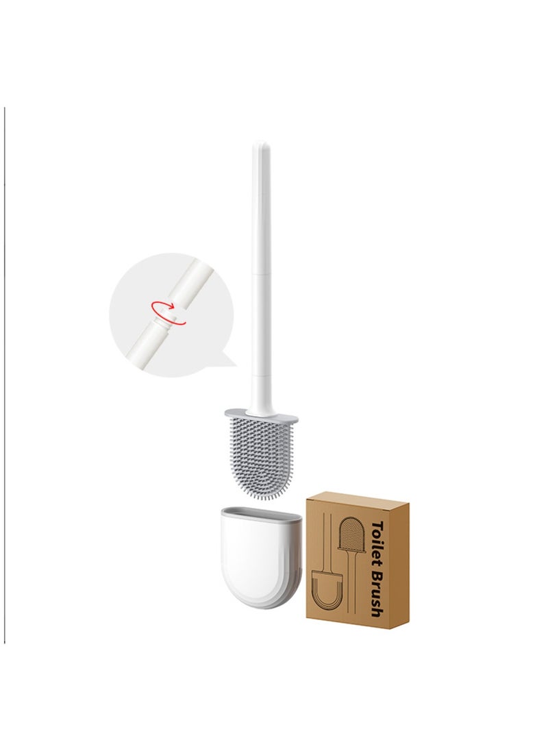 dreamons link Dreamons Link Revolutionize Your Cleaning Routine with Silicone Bristle Toilet Brush & Holder  - Image 1