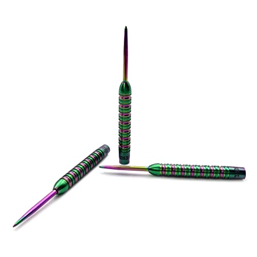 CUESOUL Green GEM Stone 21g Steel Tip 90% Tungsten Darts - Image 5