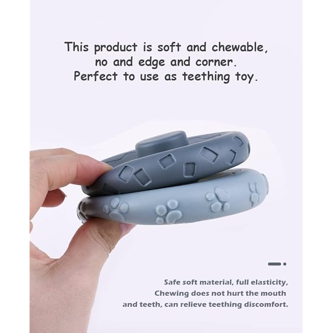 BABY STACKING TOYS, MONTESSORI STACKING TOYS, 13 PCS SQUEEZE BABY TEETHING TOYS STACKING RINGS & BLOCKS WITH BEAR, NEWBORN ESSENTIALS FOR 6 MONTHS BABY TODDLER - Image 4