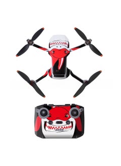 Generic Mini2 SE PVC Protective Skin Stickers 1-Shark Red 