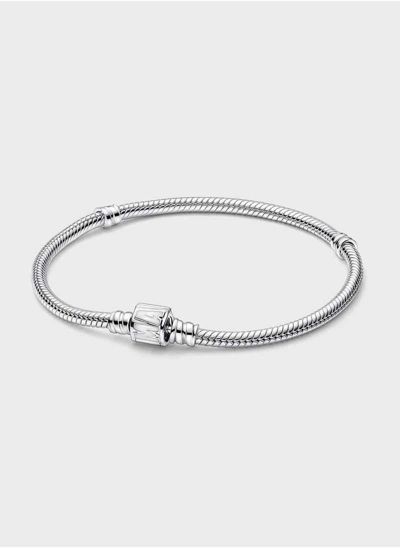 Marvel Snake Chain Sterling Silver Bracelet