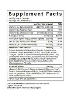 NUTRAFOL Nutrafol Women’s Balance Menopause Hair Growth Supplement for Visibly Thicker Hair and Scalp Coverage  Supplement 120 Capsules  - Image 2