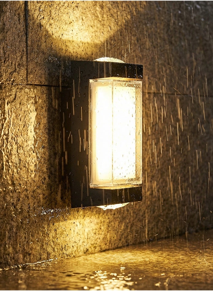 Vmax Modern 12W Outdoor LED Wall Light – IP65 Waterproof Up & Down Sconce – Compact 960LM Aluminum Wall Lamp for Entrances, Balconies, and Villas - Image 1