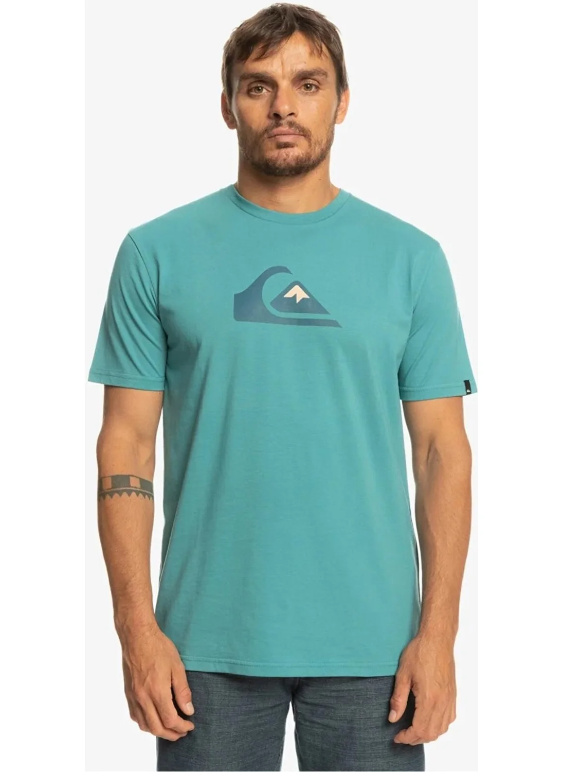 كويك سيلفر Comp Logo Men's T-shirt EQYZT06534