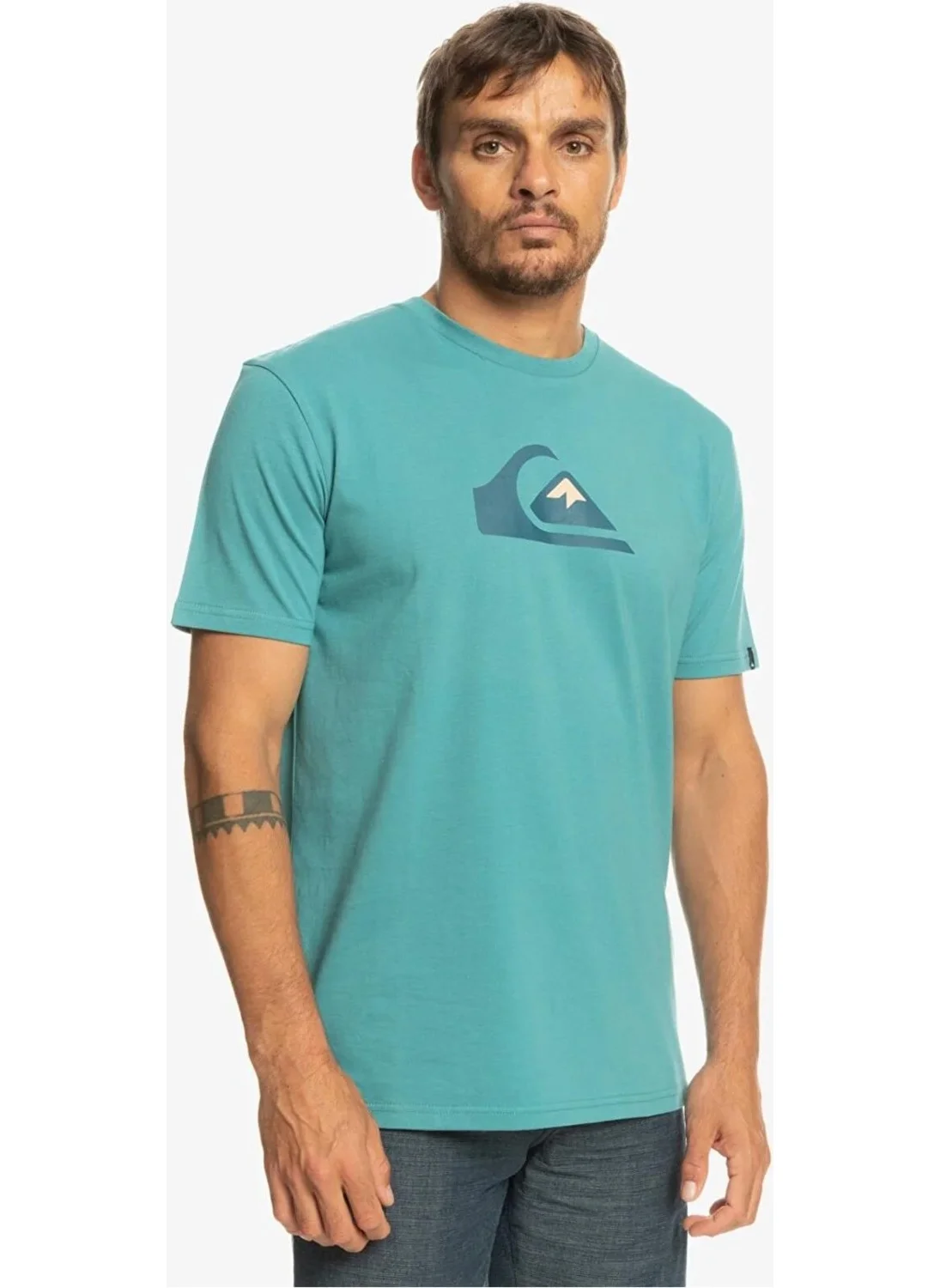 كويك سيلفر Comp Logo Men's T-shirt EQYZT06534