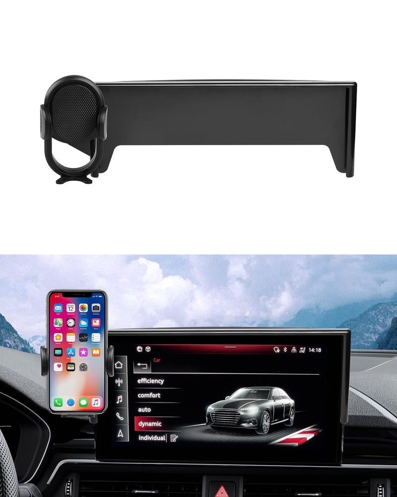 Autorder Custom Fit for Car Phone Holder Audi A4 A5 2020-2025/Q5 2021-2025 Accessories 360° Rotation Phone Mount 10.1" Screen Cell Phone Automobile Cradles Hands-Free Anti-Shake and Anti-Vibration - Image 1
