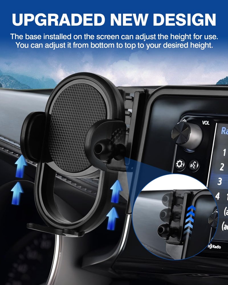 Autorder Custom Fit for Car Phone Holder Audi A4 A5 2020-2025/Q5 2021-2025 Accessories 360° Rotation Phone Mount 10.1" Screen Cell Phone Automobile Cradles Hands-Free Anti-Shake and Anti-Vibration - Image 3