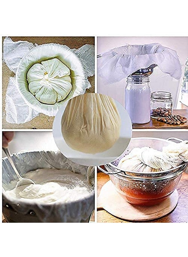 Droposale Muslin Cheese Unbleached Cloth and Making Paneer Jalebi, Straining Soups and Sauces, Curds Ultra Fine Cheesecloth (Muslin Clothe) - Image 4