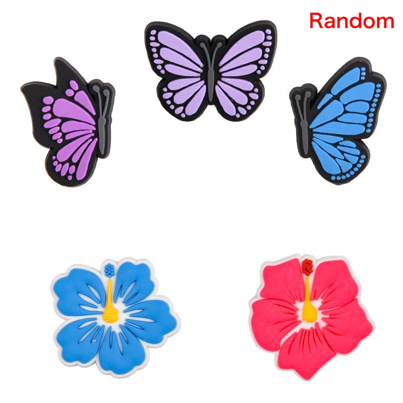 XQNB Lot of 25, 50, 100pcs Random Different Shoes Decoration Shoe Charms for Women Men Teens Party Favor - Image 3