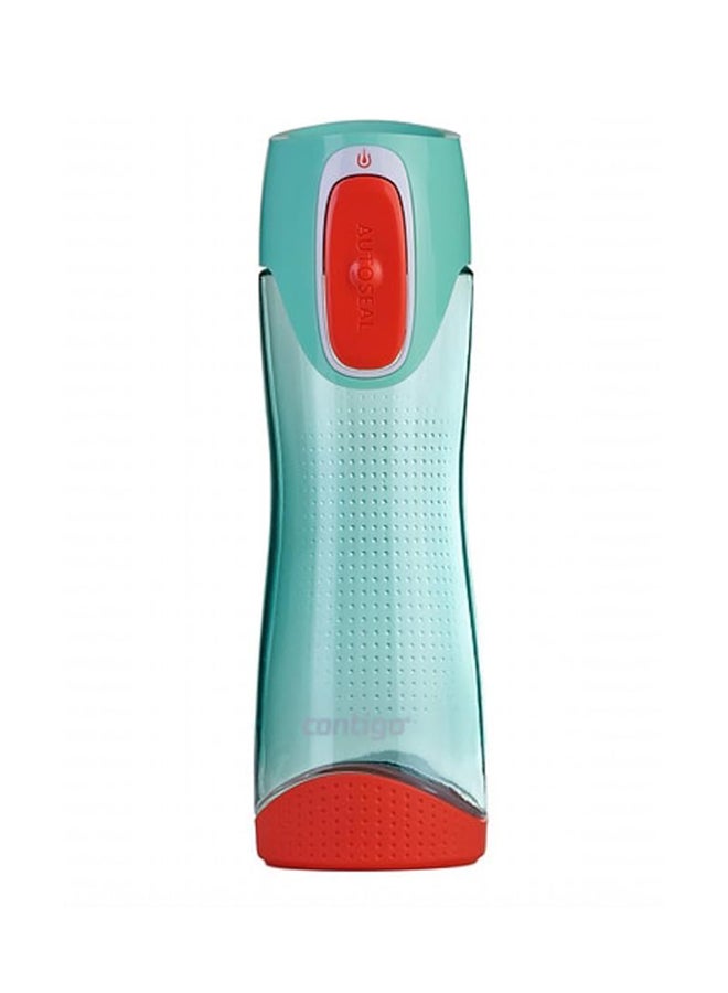 Contigo Swish Autoseal Water Bottle, Large BPA Free Drinking Leakproof Gym Ideal for Sports, Running, Bike, Hiking, Blue, 500 ml - Image 1