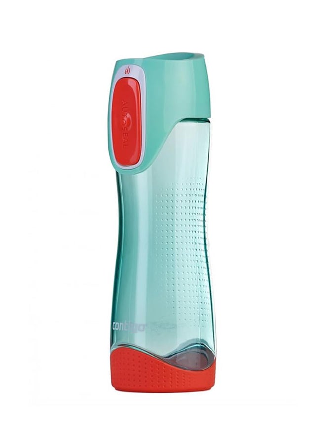 Contigo Swish Autoseal Water Bottle, Large BPA Free Drinking Leakproof Gym Ideal for Sports, Running, Bike, Hiking, Blue, 500 ml - Image 2