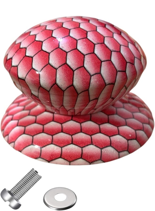 مقبض غطاء إناء عالمي بديل ومقاوم للحرارة (قطعة واحدة، قطر 6 سم) - يد غطاء متوافقة مع أغطية الأواني الزجاجية، الفولاذ، والطاجن، ومناسبة لأواني الطبخ البطيء (Crockpot) | مقبض مريح سهل الإمساك لقطع غيار المطبخ والأدوات الأساسية. - Image 1