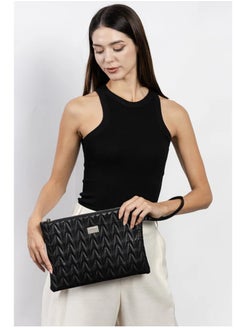 Marie Claire luxury handbag, black leather