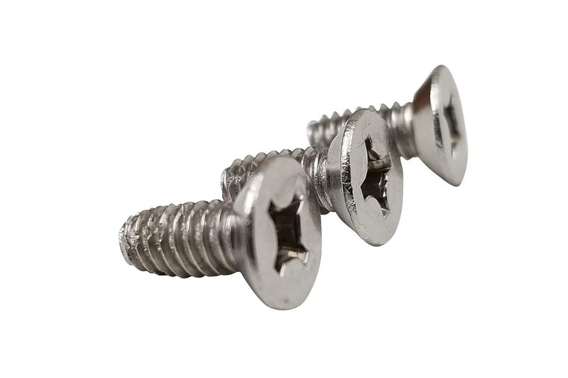Hinge Outlet Satin Nickel Machine Screws for Door Hinges, #12-24 Thread x 1/2" Length - 24 Pack - Image 1